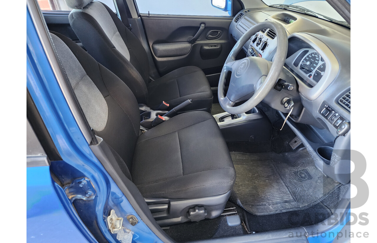 6/2003 Holden Cruze  YG 4d Wagon Blue 1.5L