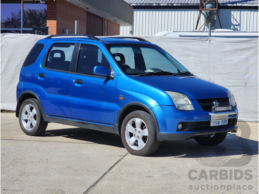 6/2003 Holden Cruze  YG 4d Wagon Blue 1.5L