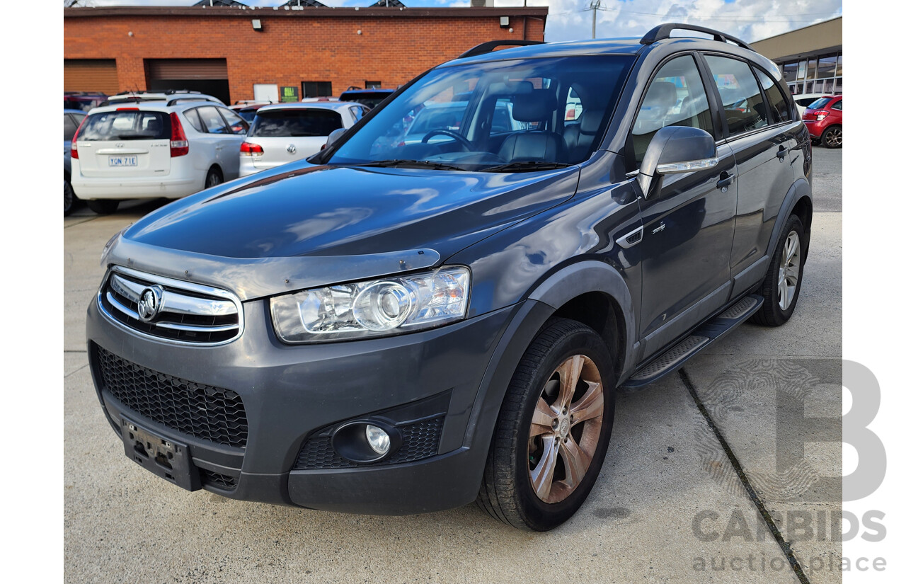9/2011 Holden Captiva 7 CX (4x4) CG SERIES II 4d Wagon Grey 3.0L