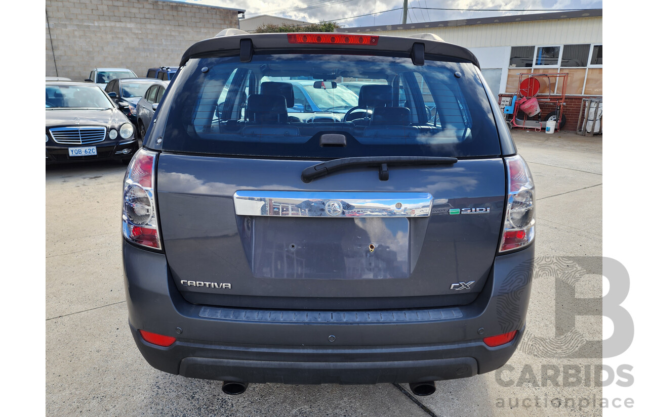 9/2011 Holden Captiva 7 CX (4x4) CG SERIES II 4d Wagon Grey 3.0L