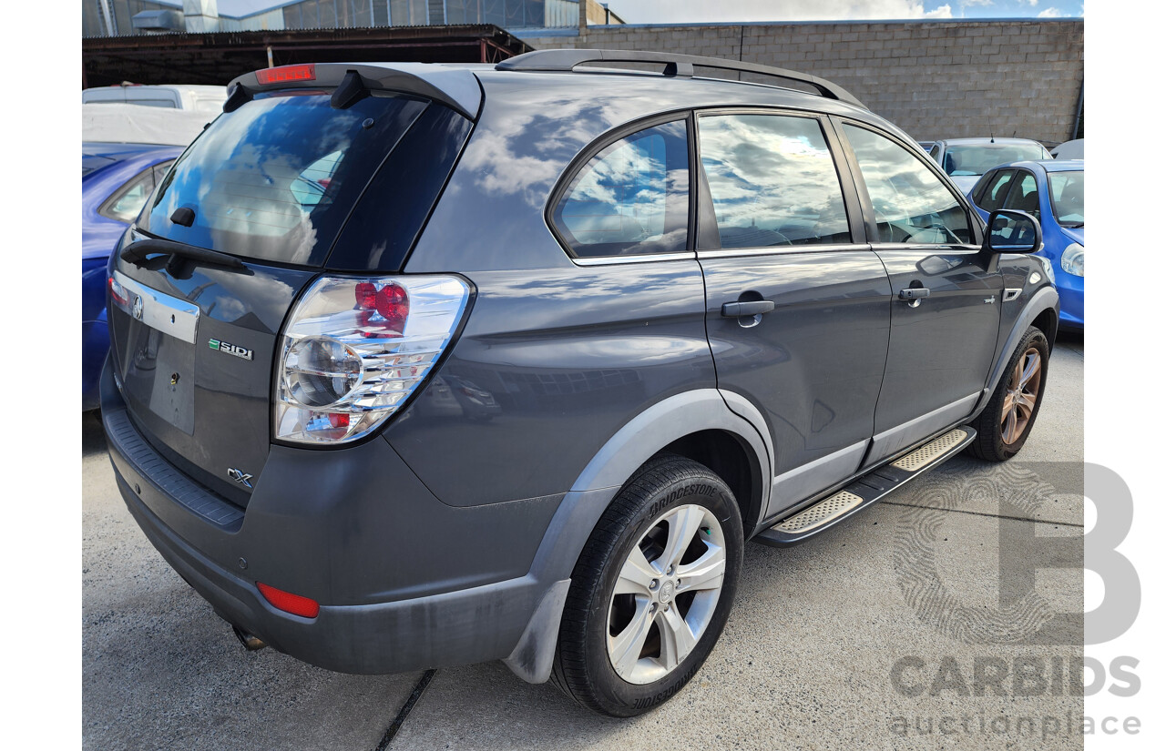 9/2011 Holden Captiva 7 CX (4x4) CG SERIES II 4d Wagon Grey 3.0L