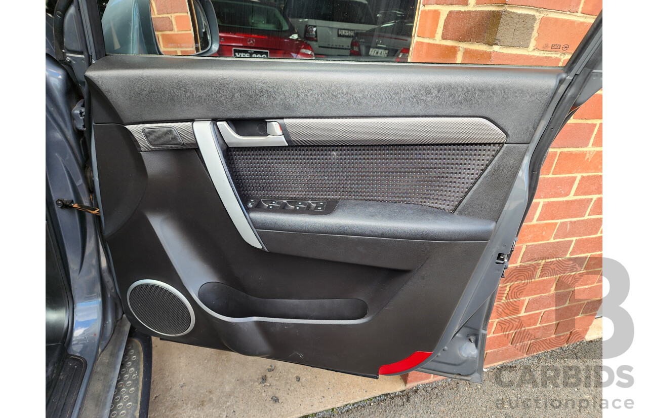 9/2011 Holden Captiva 7 CX (4x4) CG SERIES II 4d Wagon Grey 3.0L