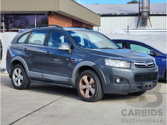 9/2011 Holden Captiva 7 CX (4x4) CG SERIES II 4d Wagon Grey 3.0L