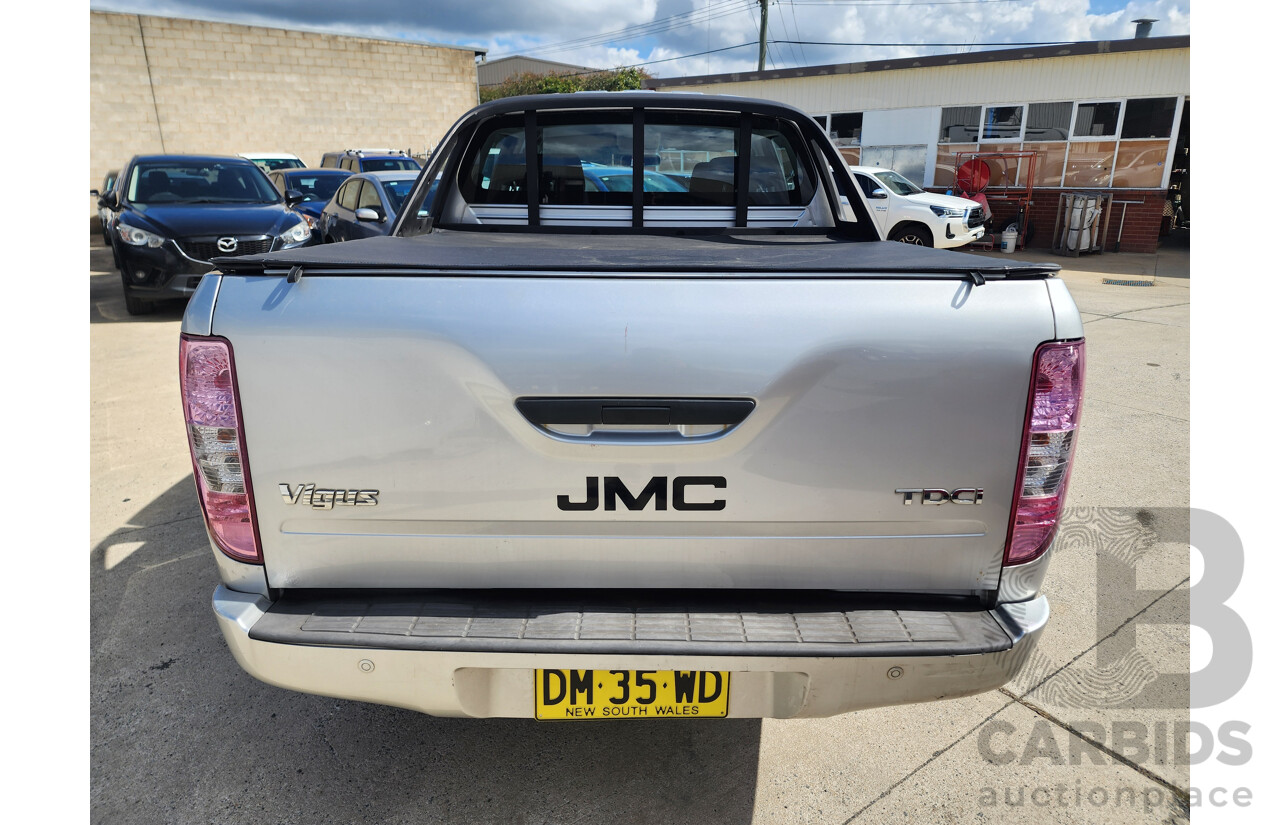 10/2016 Jmc Vigus LX (4x2)  Dual Cab Utility Silver 2.4L