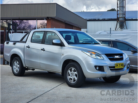 10/2016 Jmc Vigus LX (4x2)  Dual Cab Utility Silver 2.4L