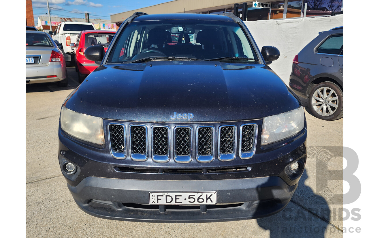 1/2014 Jeep Compass Sport (4x2) MK MY14 4d Wagon Black 2.0L