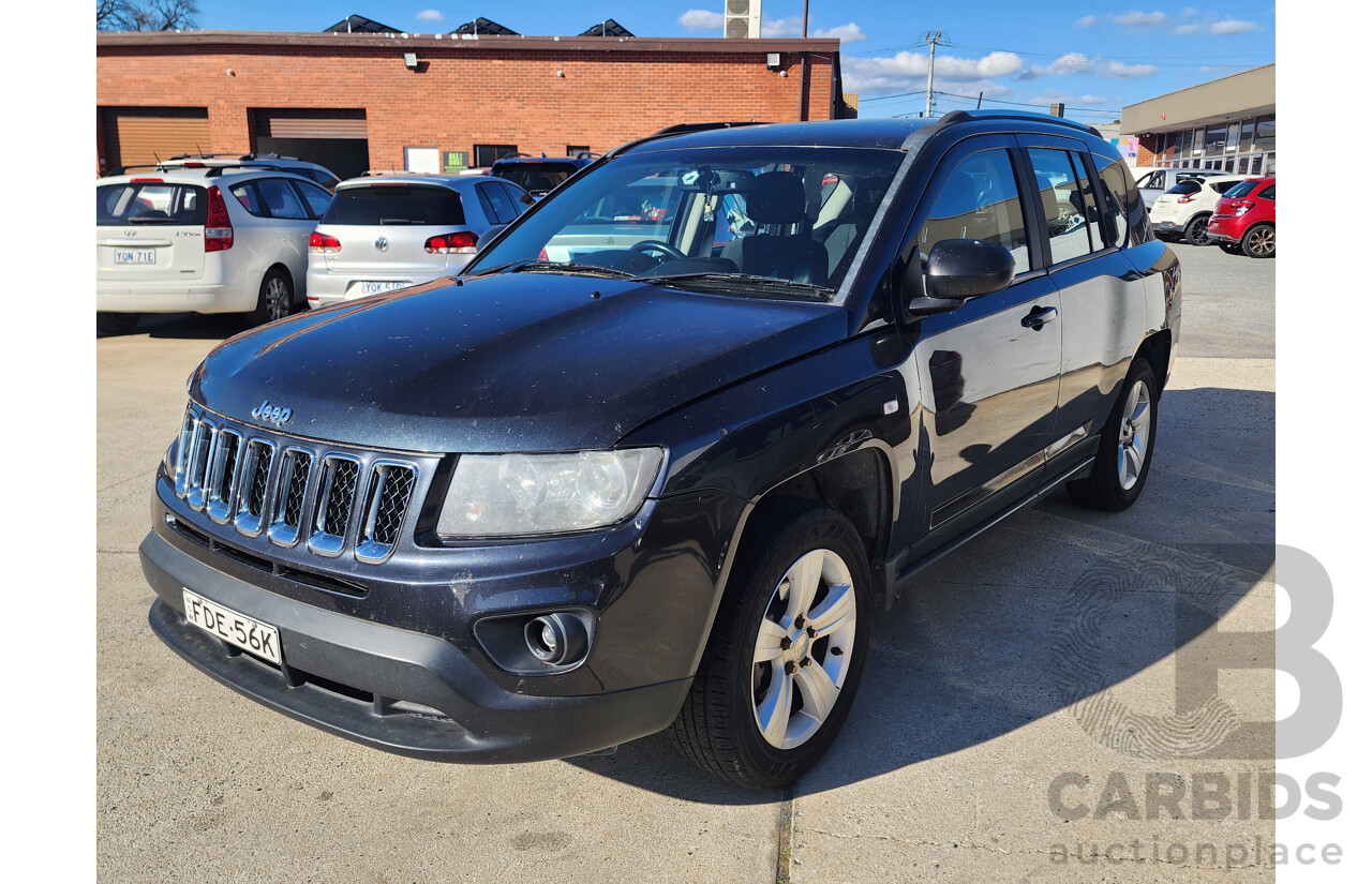 1/2014 Jeep Compass Sport (4x2) MK MY14 4d Wagon Black 2.0L