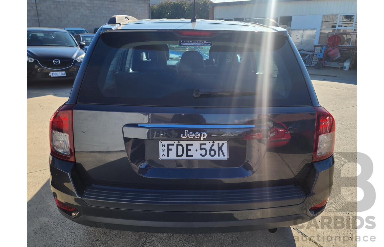 1/2014 Jeep Compass Sport (4x2) MK MY14 4d Wagon Black 2.0L