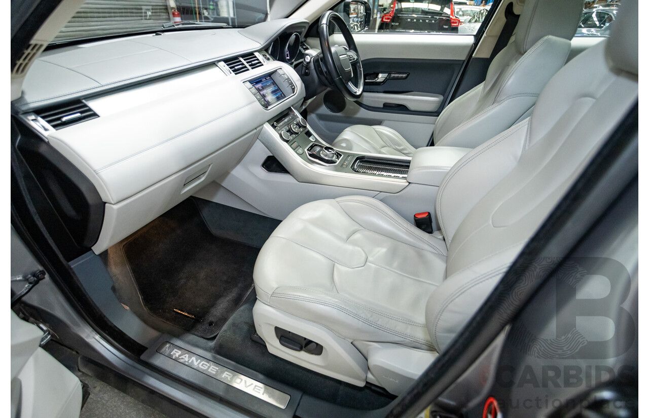05/2013 Range Rover Evoque Si4 Prestige (AWD) LV 5D Wagon Orkney Grey Turbo 2.0L