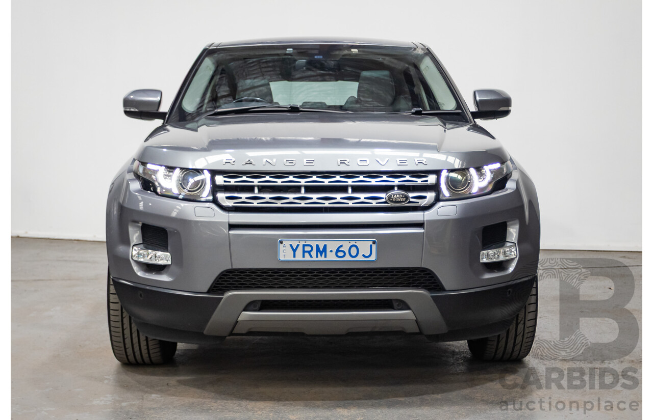 05/2013 Range Rover Evoque Si4 Prestige (AWD) LV 5D Wagon Orkney Grey Turbo 2.0L