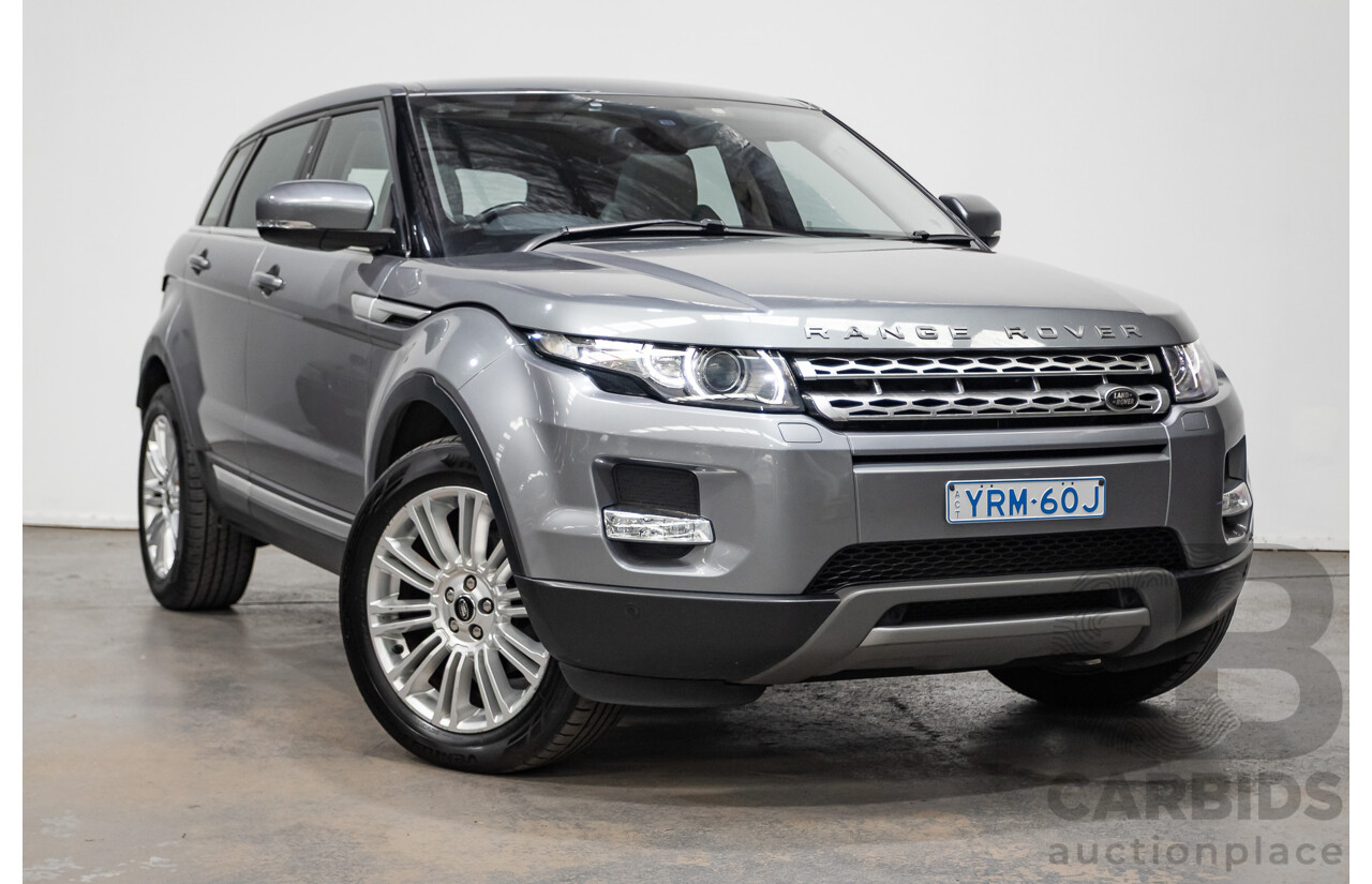 05/2013 Range Rover Evoque Si4 Prestige (AWD) LV 5D Wagon Orkney Grey Turbo 2.0L