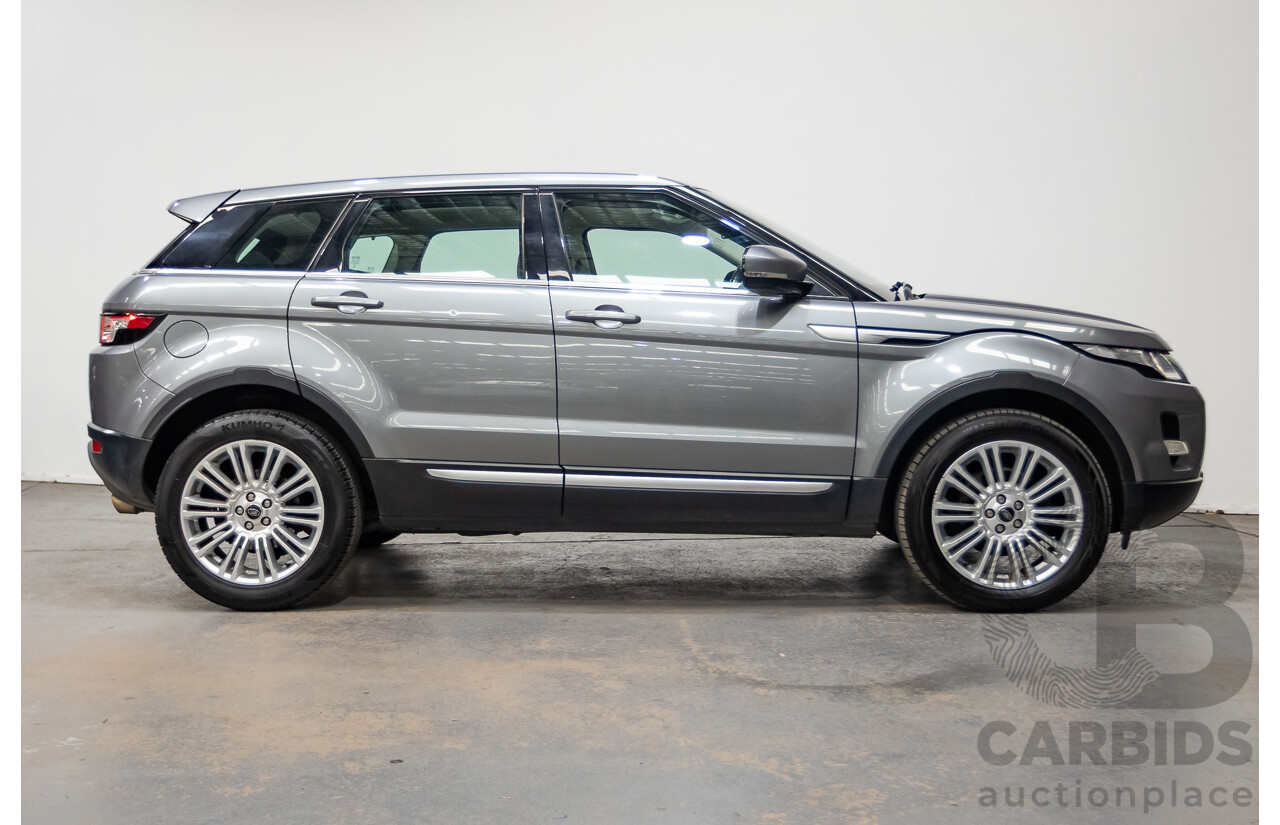 05/2013 Range Rover Evoque Si4 Prestige (AWD) LV 5D Wagon Orkney Grey Turbo 2.0L