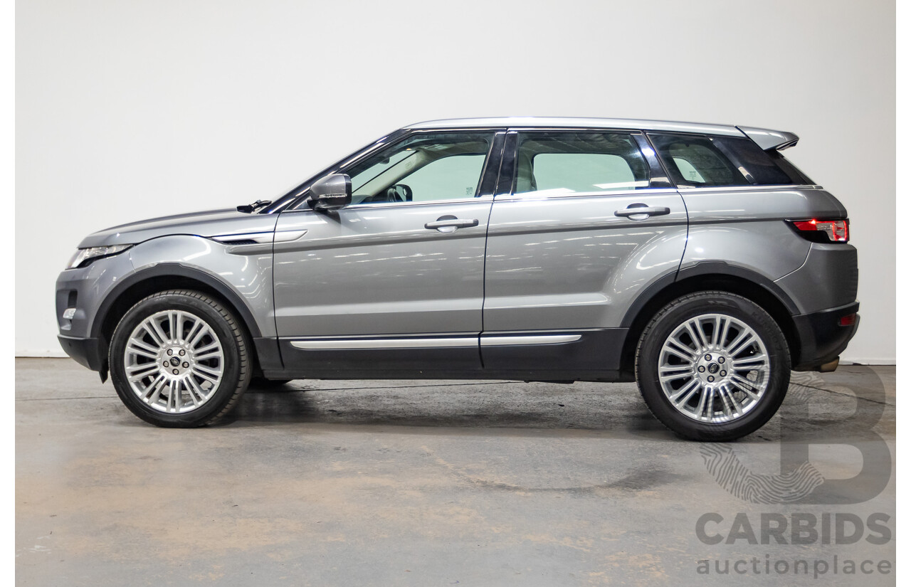 05/2013 Range Rover Evoque Si4 Prestige (AWD) LV 5D Wagon Orkney Grey Turbo 2.0L