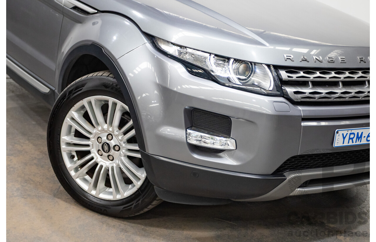 05/2013 Range Rover Evoque Si4 Prestige (AWD) LV 5D Wagon Orkney Grey Turbo 2.0L