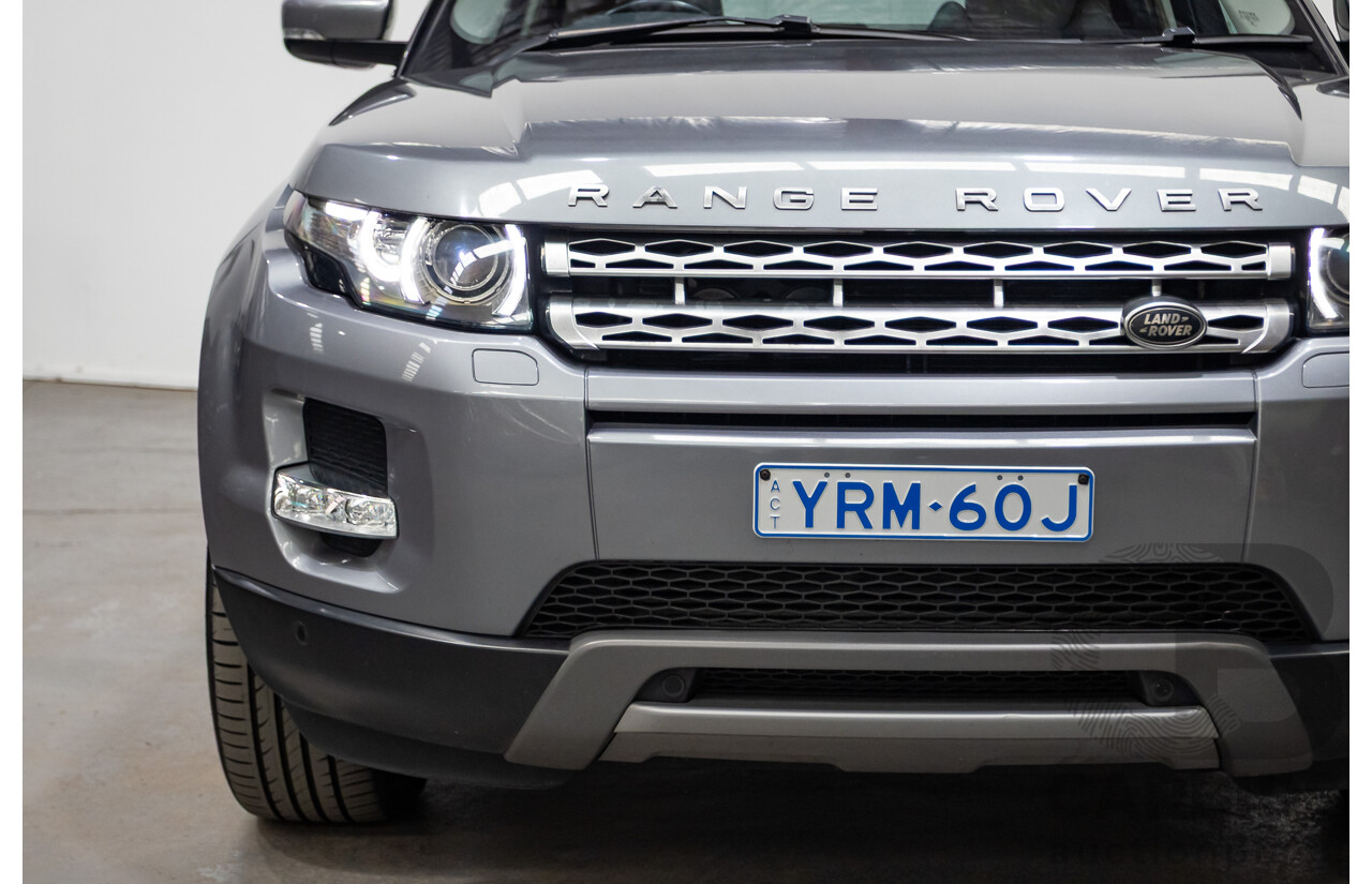 05/2013 Range Rover Evoque Si4 Prestige (AWD) LV 5D Wagon Orkney Grey Turbo 2.0L