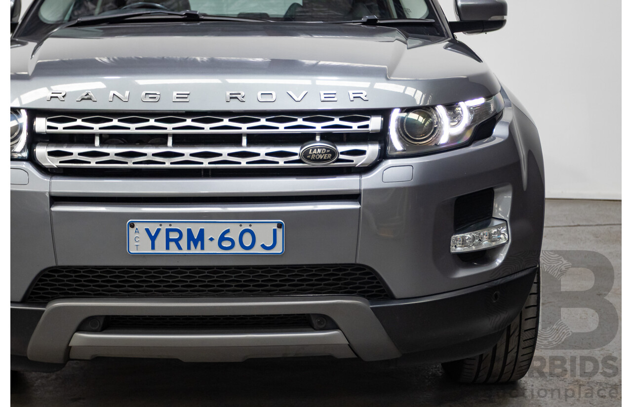05/2013 Range Rover Evoque Si4 Prestige (AWD) LV 5D Wagon Orkney Grey Turbo 2.0L