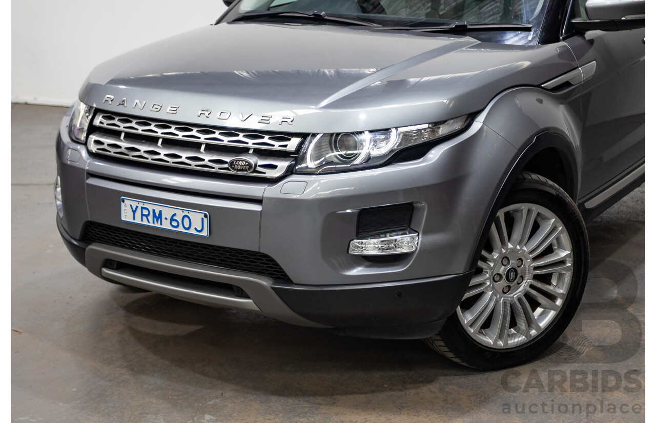 05/2013 Range Rover Evoque Si4 Prestige (AWD) LV 5D Wagon Orkney Grey Turbo 2.0L