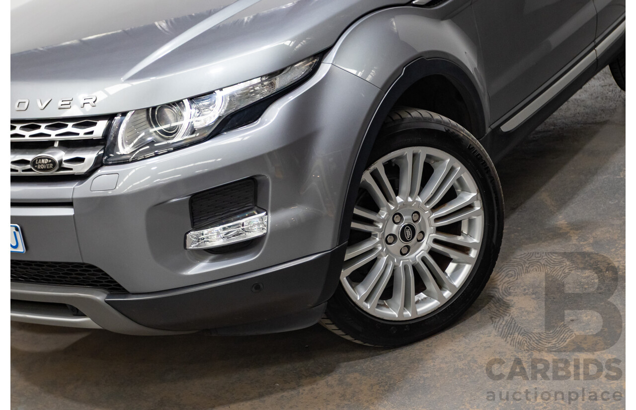 05/2013 Range Rover Evoque Si4 Prestige (AWD) LV 5D Wagon Orkney Grey Turbo 2.0L