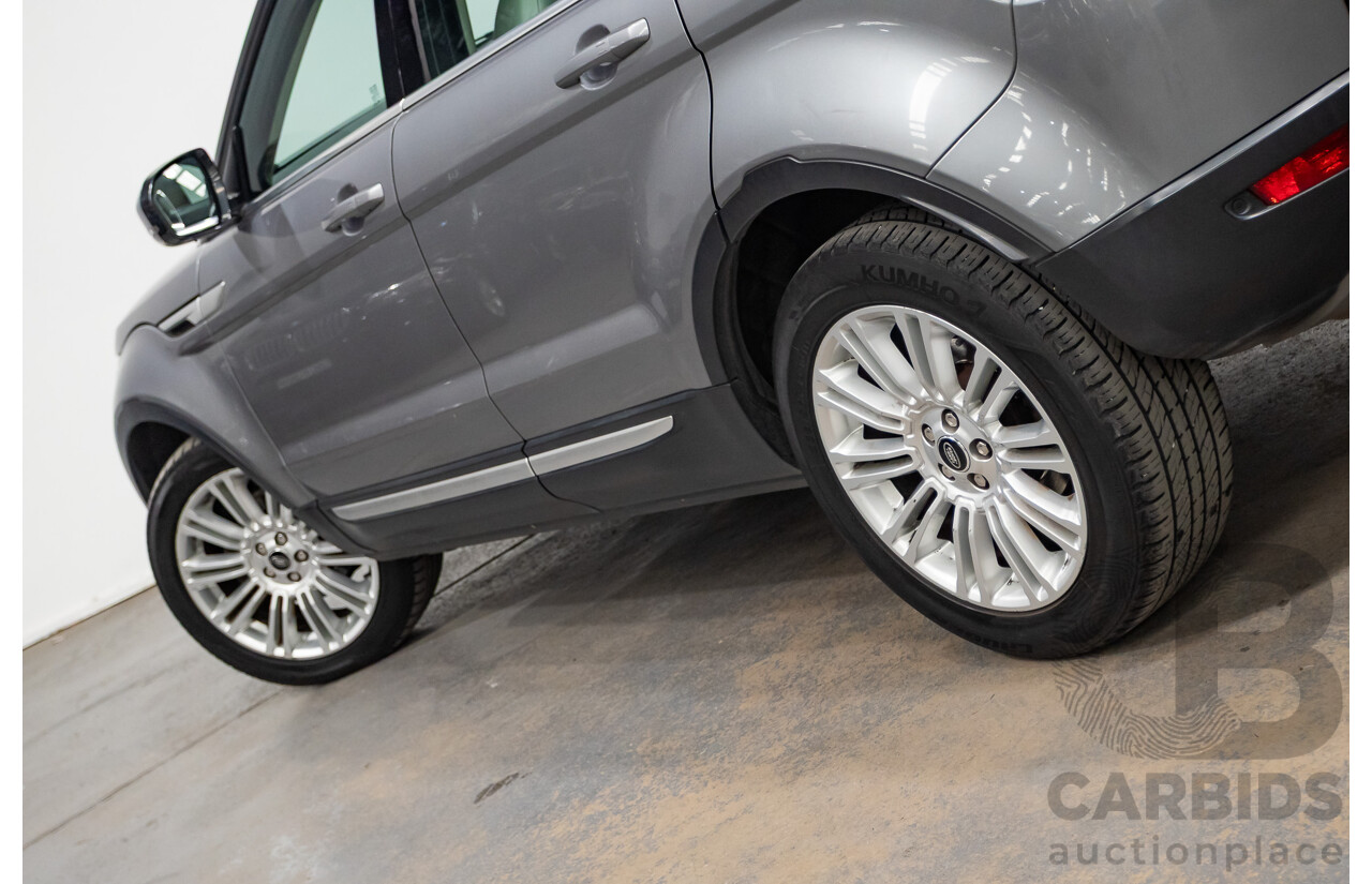 05/2013 Range Rover Evoque Si4 Prestige (AWD) LV 5D Wagon Orkney Grey Turbo 2.0L