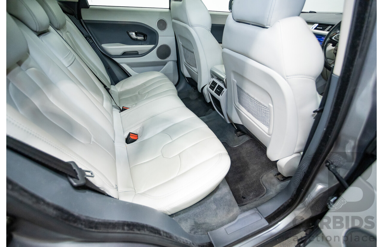 05/2013 Range Rover Evoque Si4 Prestige (AWD) LV 5D Wagon Orkney Grey Turbo 2.0L