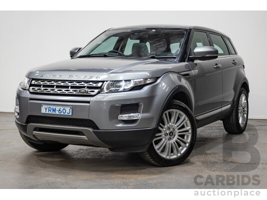 05/2013 Range Rover Evoque Si4 Prestige (AWD) LV 5D Wagon Orkney Grey Turbo 2.0L