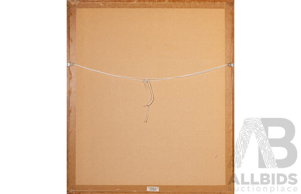 Tumen, (20th Century, Working c1990s), Balinese Dancer (1996), Original Crayon & Pencil Sketch on Paper, 75 x 64 cm (frame)