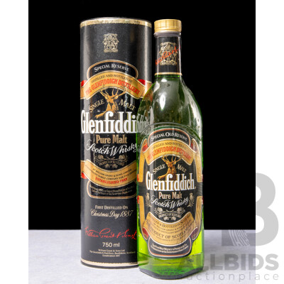 Glenfiddich Pure Malt Scotch Whisky in Presentation Tube
