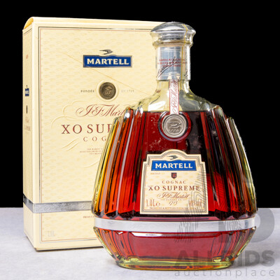 F&F Martell XO Supreme Cognac in Box