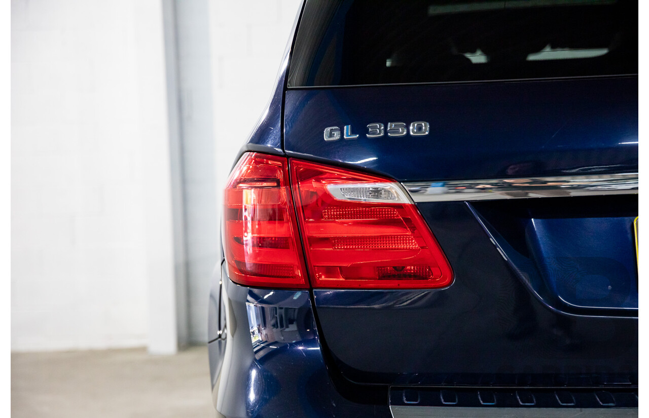7/2013 Mercedes-Benz GL 350 Bluetec X166 4d Wagon Cavansite Blue Metallic Turbo Diesel 3.0L