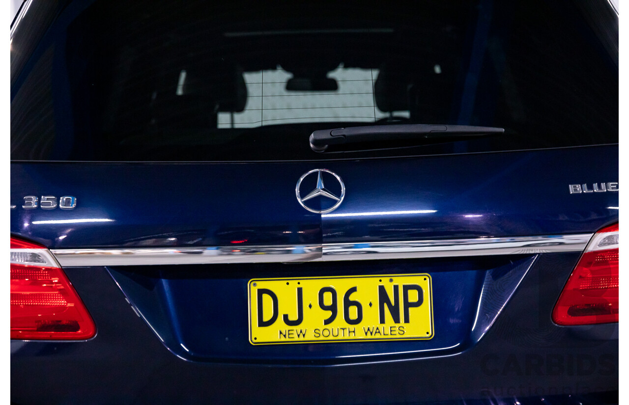 7/2013 Mercedes-Benz GL 350 Bluetec X166 4d Wagon Cavansite Blue Metallic Turbo Diesel 3.0L