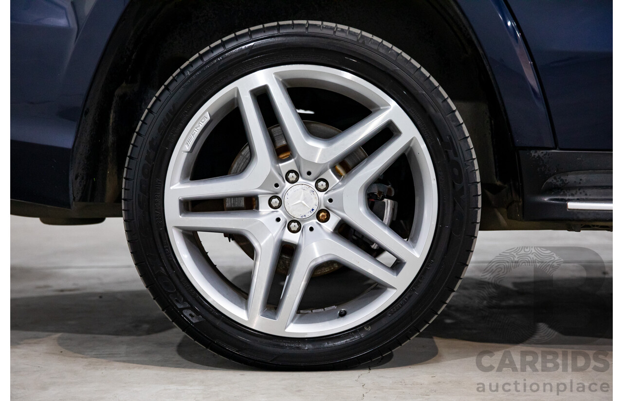 7/2013 Mercedes-Benz GL 350 Bluetec X166 4d Wagon Cavansite Blue Metallic Turbo Diesel 3.0L