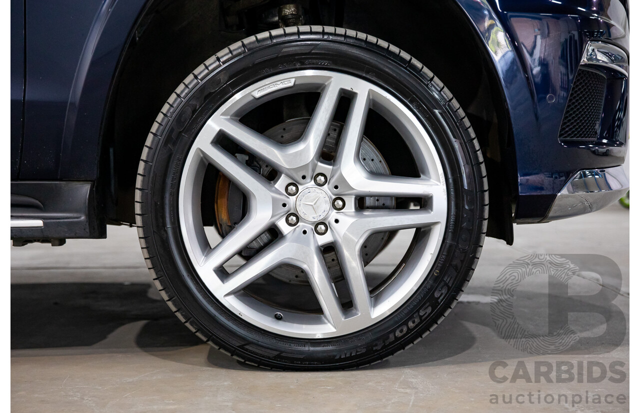 7/2013 Mercedes-Benz GL 350 Bluetec X166 4d Wagon Cavansite Blue Metallic Turbo Diesel 3.0L