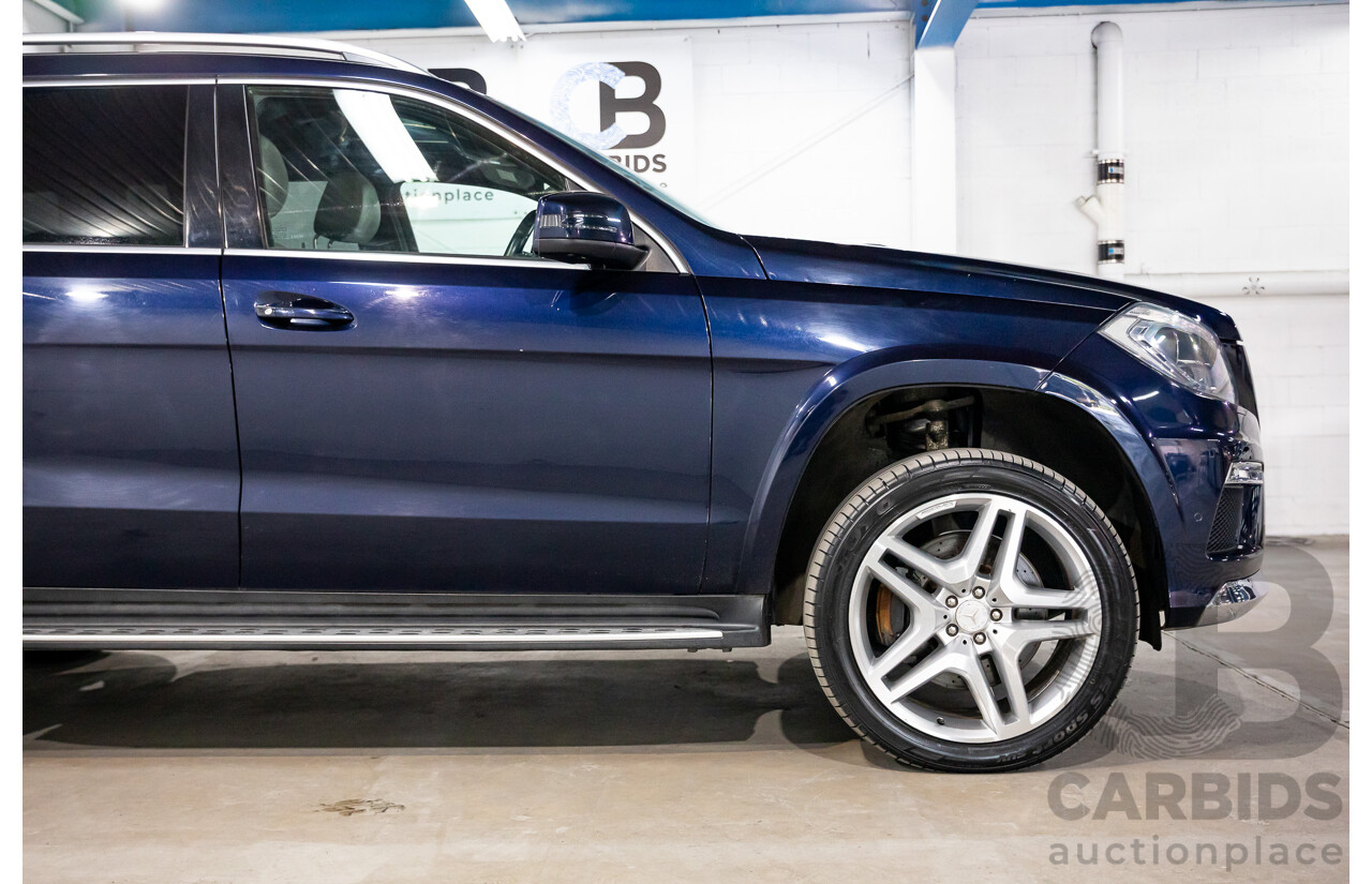 7/2013 Mercedes-Benz GL 350 Bluetec X166 4d Wagon Cavansite Blue Metallic Turbo Diesel 3.0L