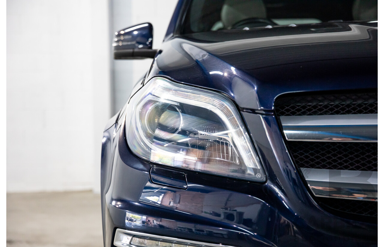 7/2013 Mercedes-Benz GL 350 Bluetec X166 4d Wagon Cavansite Blue Metallic Turbo Diesel 3.0L