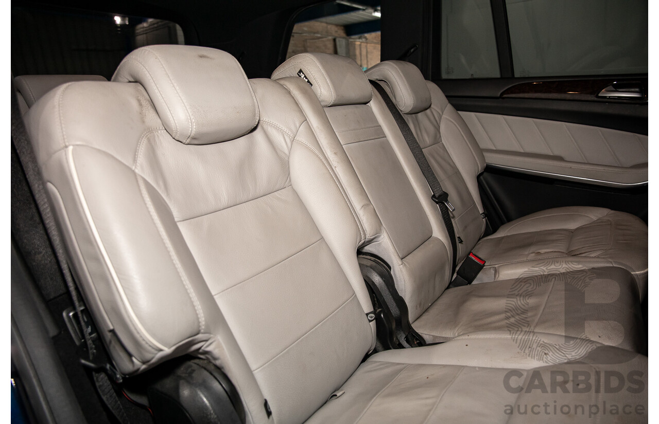 7/2013 Mercedes-Benz GL 350 Bluetec X166 4d Wagon Cavansite Blue Metallic Turbo Diesel 3.0L