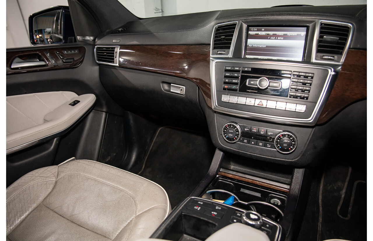 7/2013 Mercedes-Benz GL 350 Bluetec X166 4d Wagon Cavansite Blue Metallic Turbo Diesel 3.0L