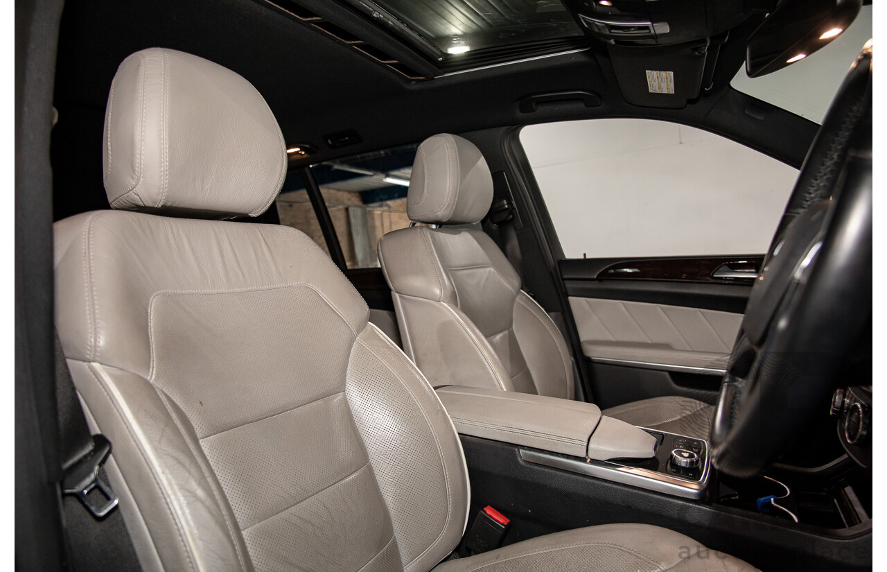 7/2013 Mercedes-Benz GL 350 Bluetec X166 4d Wagon Cavansite Blue Metallic Turbo Diesel 3.0L