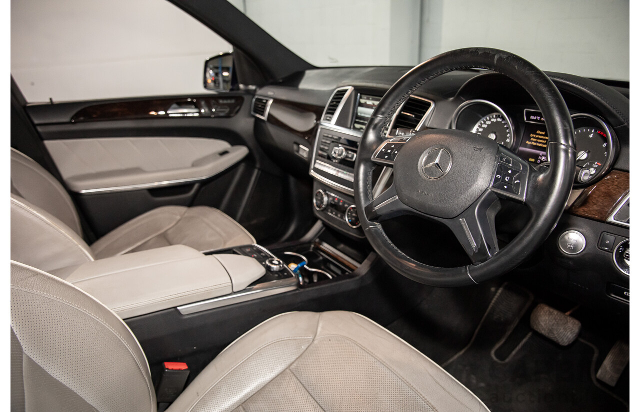 7/2013 Mercedes-Benz GL 350 Bluetec X166 4d Wagon Cavansite Blue Metallic Turbo Diesel 3.0L