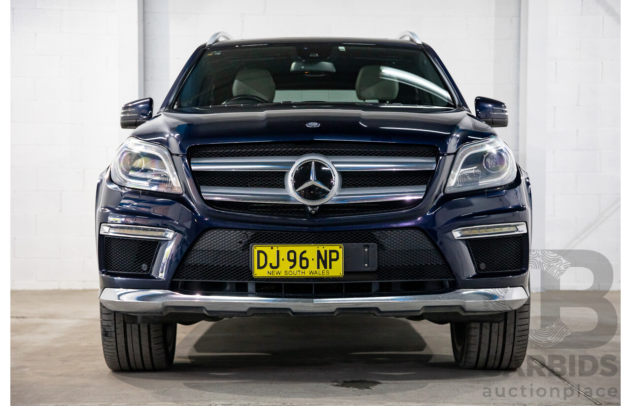 7/2013 Mercedes-Benz GL 350 Bluetec X166 4d Wagon Cavansite Blue Metallic Turbo Diesel 3.0L