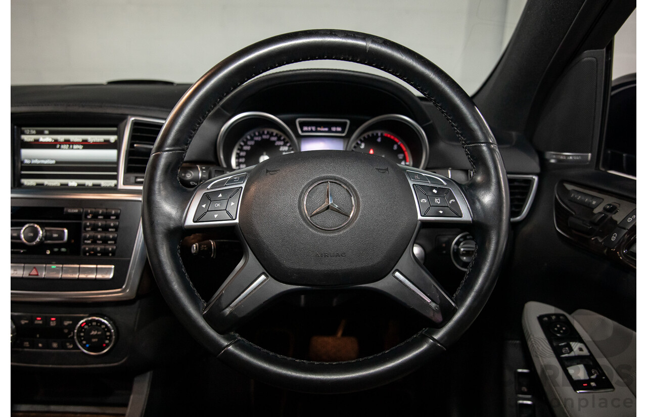 7/2013 Mercedes-Benz GL 350 Bluetec X166 4d Wagon Cavansite Blue Metallic Turbo Diesel 3.0L