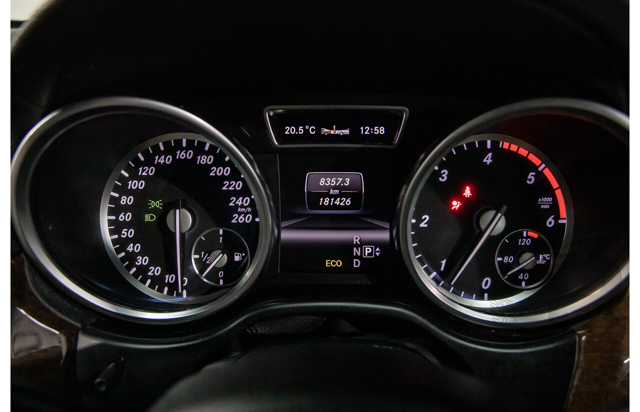 7/2013 Mercedes-Benz GL 350 Bluetec X166 4d Wagon Cavansite Blue Metallic Turbo Diesel 3.0L