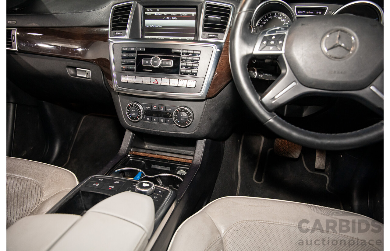 7/2013 Mercedes-Benz GL 350 Bluetec X166 4d Wagon Cavansite Blue Metallic Turbo Diesel 3.0L