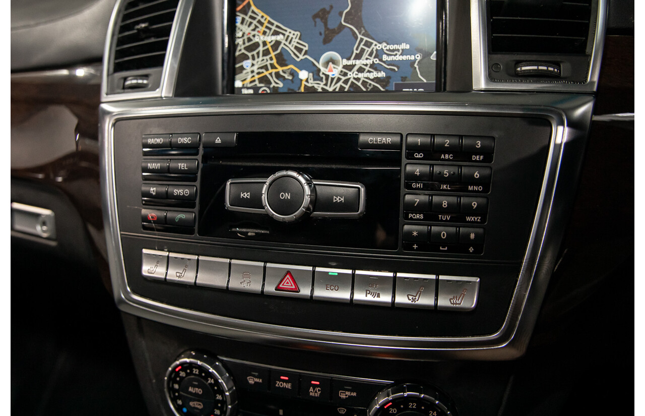 7/2013 Mercedes-Benz GL 350 Bluetec X166 4d Wagon Cavansite Blue Metallic Turbo Diesel 3.0L
