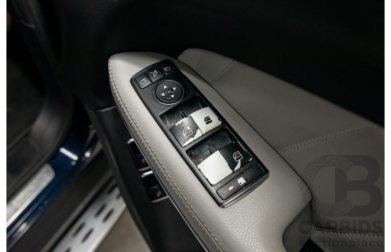 7/2013 Mercedes-Benz GL 350 Bluetec X166 4d Wagon Cavansite Blue Metallic Turbo Diesel 3.0L