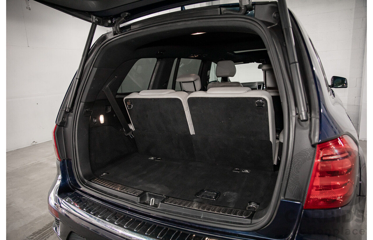 7/2013 Mercedes-Benz GL 350 Bluetec X166 4d Wagon Cavansite Blue Metallic Turbo Diesel 3.0L