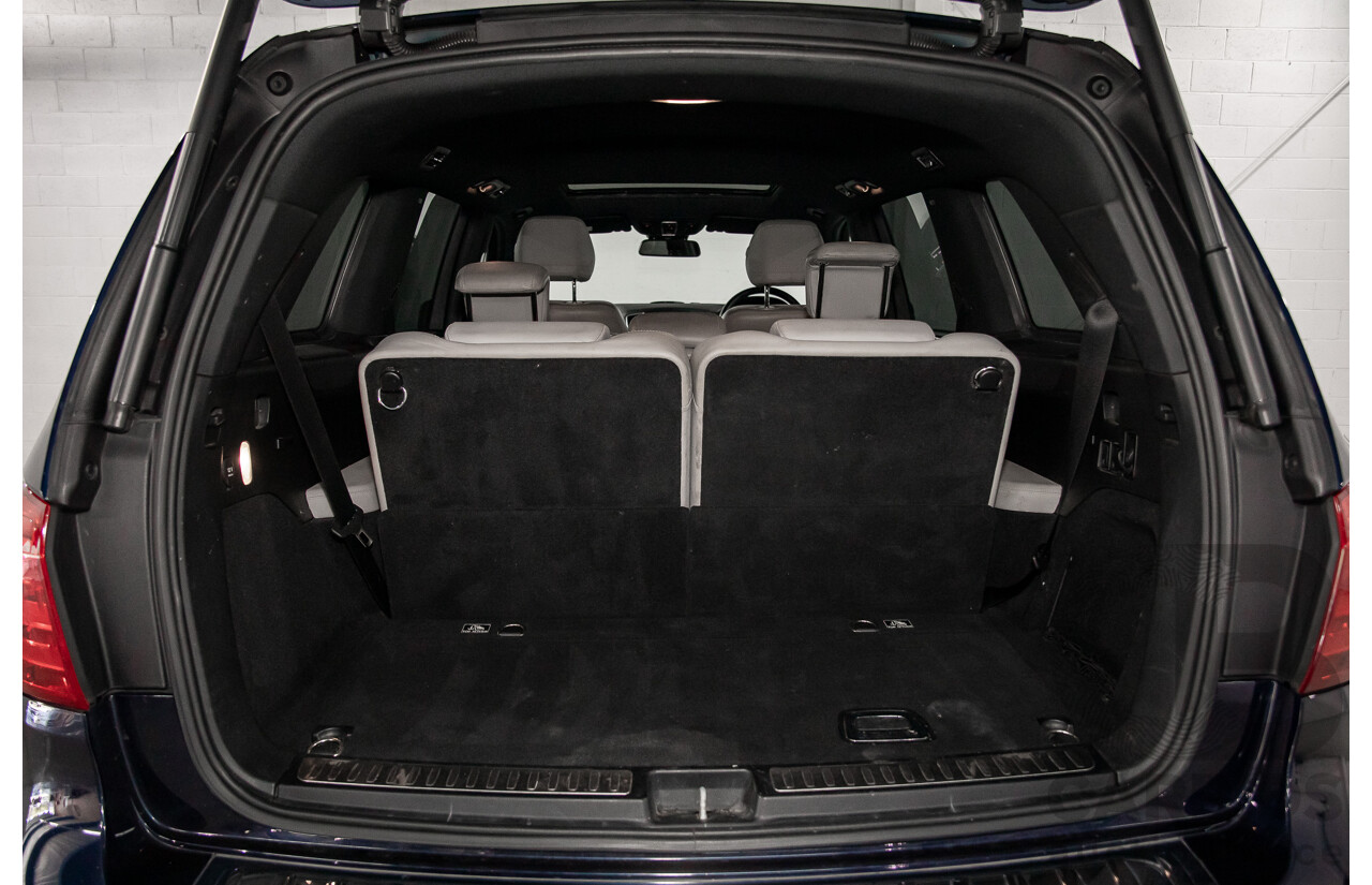 7/2013 Mercedes-Benz GL 350 Bluetec X166 4d Wagon Cavansite Blue Metallic Turbo Diesel 3.0L