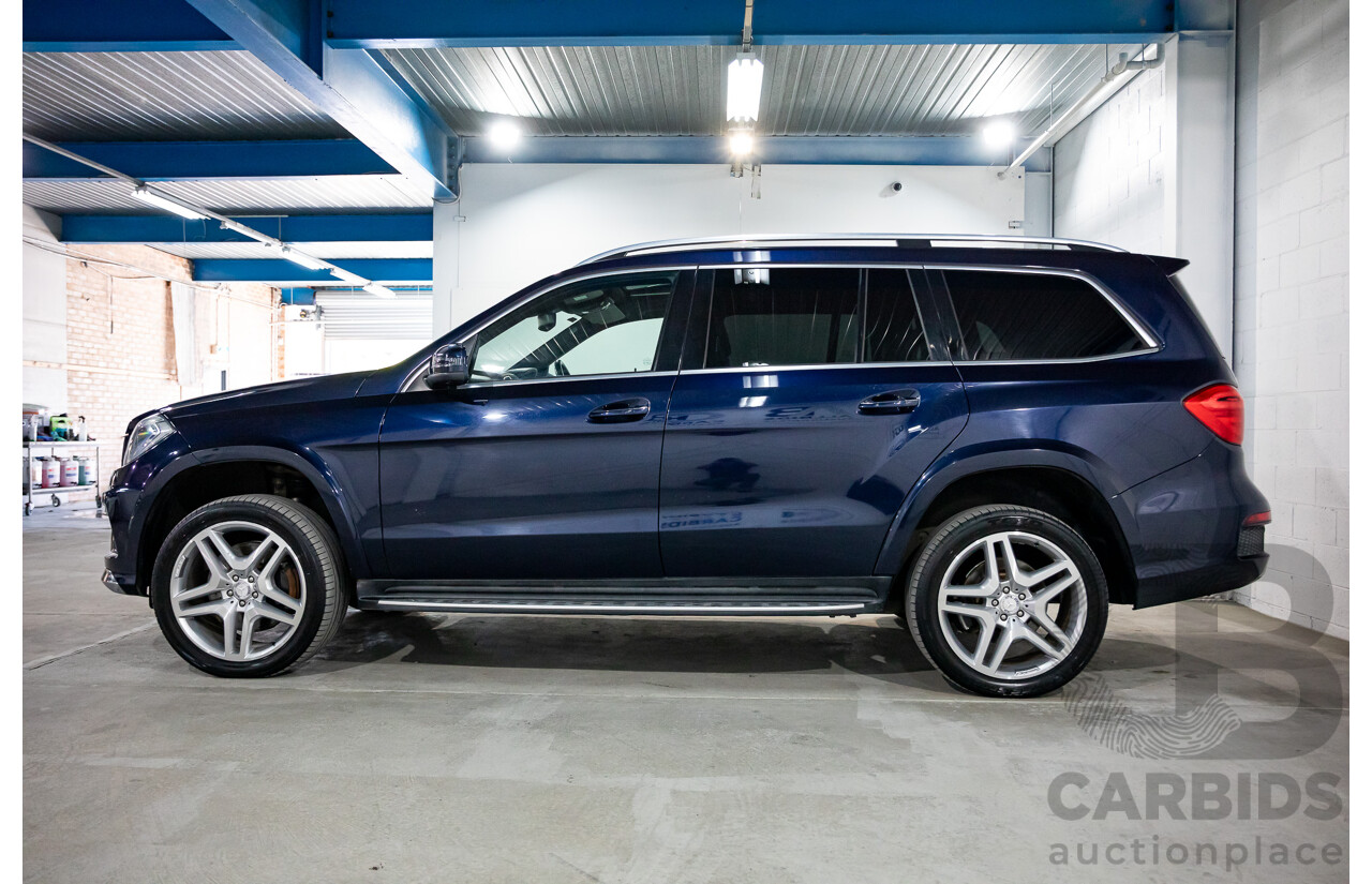 7/2013 Mercedes-Benz GL 350 Bluetec X166 4d Wagon Cavansite Blue Metallic Turbo Diesel 3.0L
