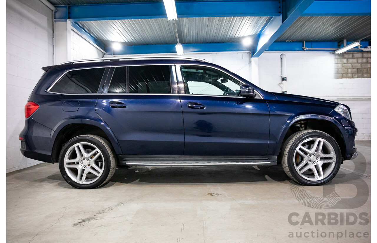 7/2013 Mercedes-Benz GL 350 Bluetec X166 4d Wagon Cavansite Blue Metallic Turbo Diesel 3.0L
