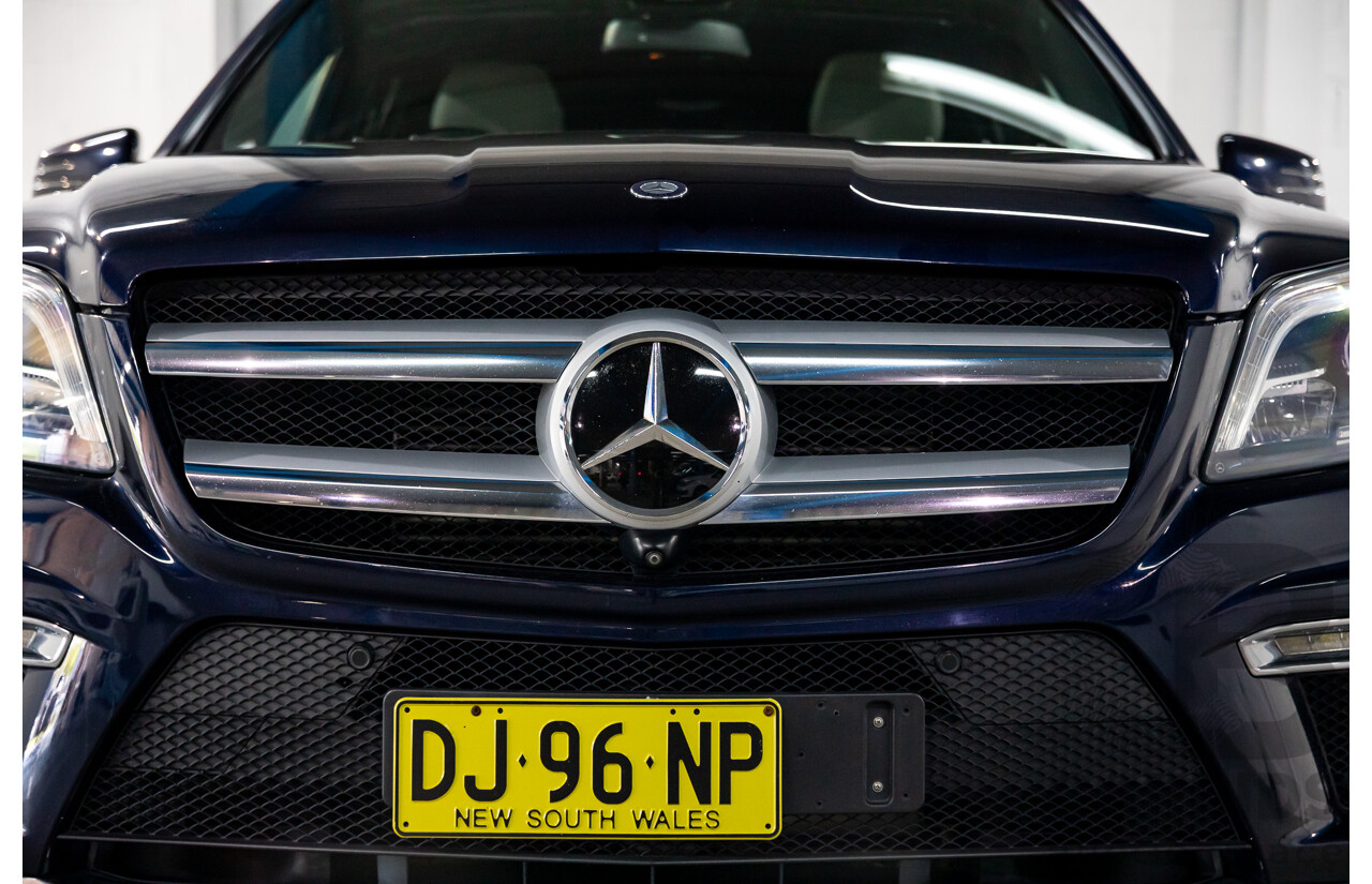 7/2013 Mercedes-Benz GL 350 Bluetec X166 4d Wagon Cavansite Blue Metallic Turbo Diesel 3.0L