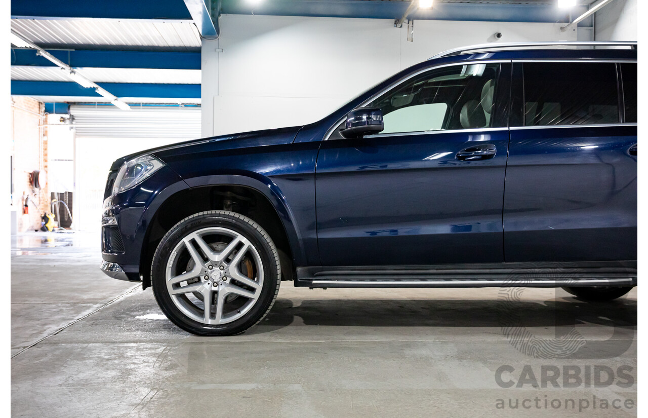 7/2013 Mercedes-Benz GL 350 Bluetec X166 4d Wagon Cavansite Blue Metallic Turbo Diesel 3.0L